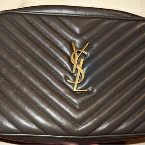YS Lou Camera Bag Matelasse Chevron Leather Small